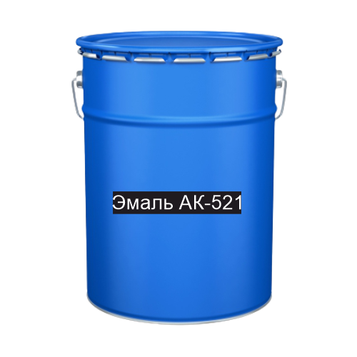 Краска для дорожной разметки Эмаль АК-521 синяя