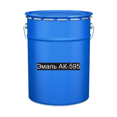 Краска для дорожной разметки Эмаль АК-595 синяя